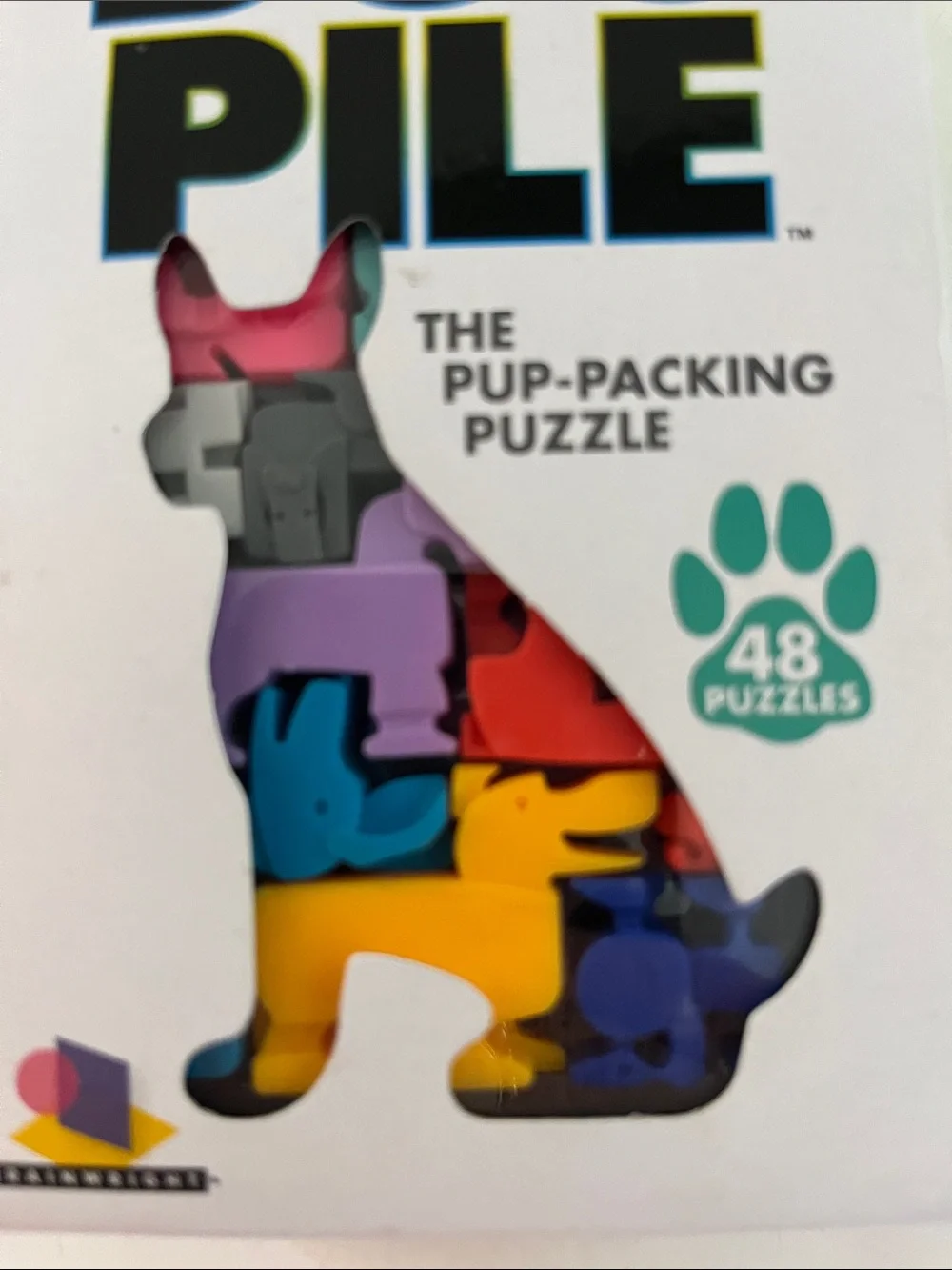 Dog Pile The Pup-Packing Puzzle - Multicolor